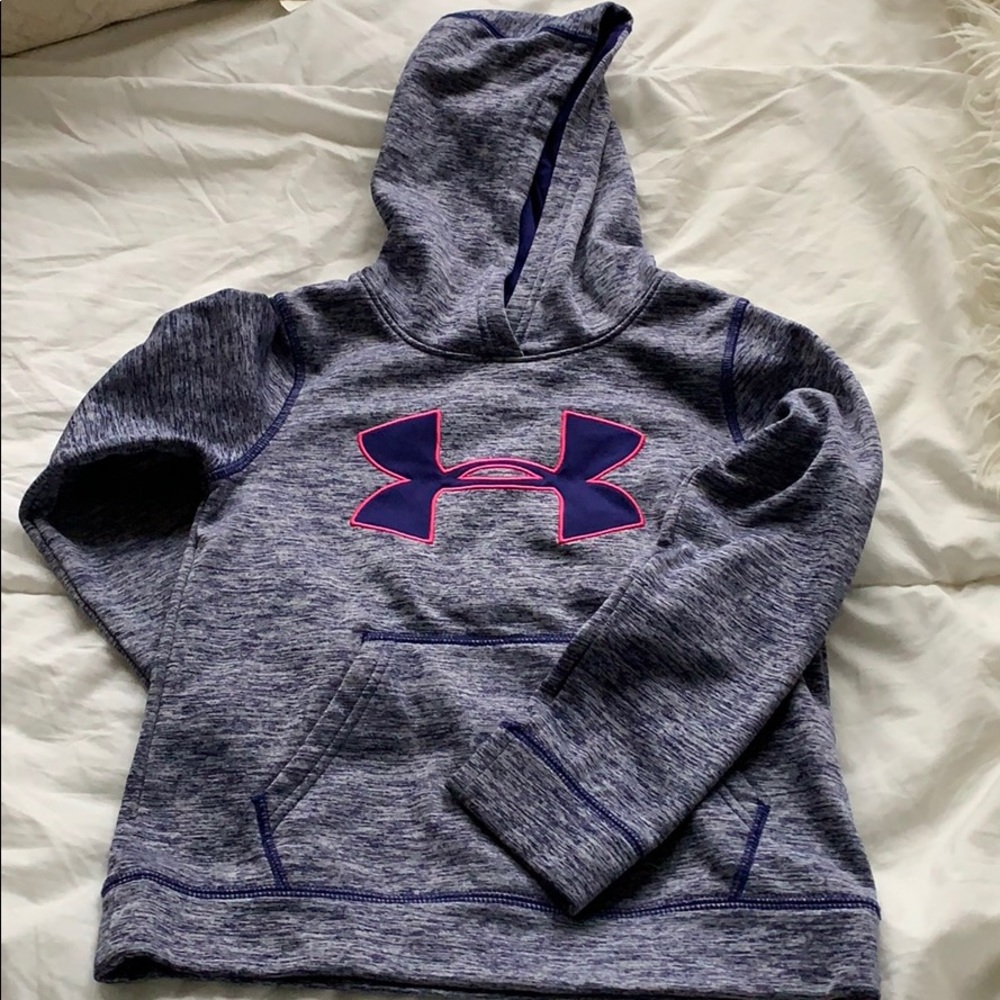 Girls Small Purple Under Armour Hoodie